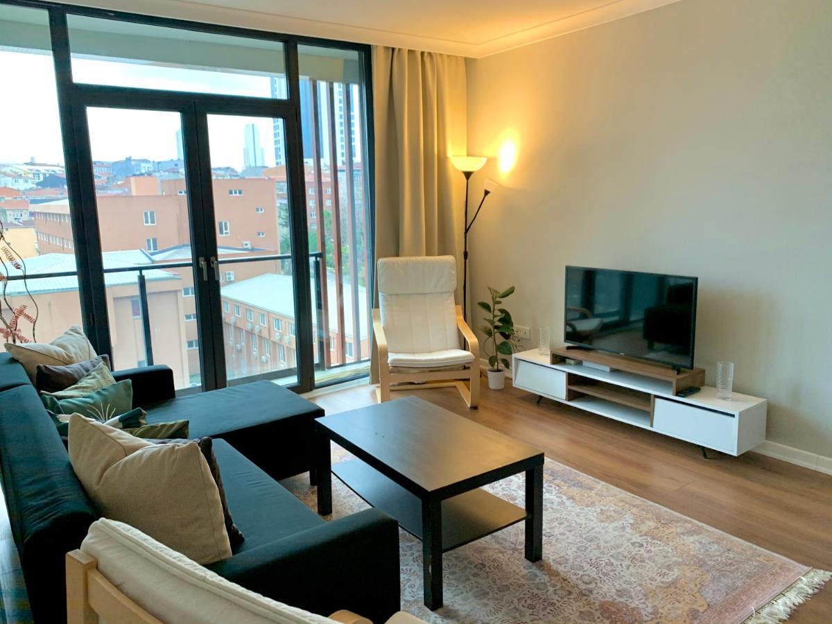 Sisli Modern Residence, 2 Bedroom Apartments, 250M Metro Station Isztambul Kültér fotó